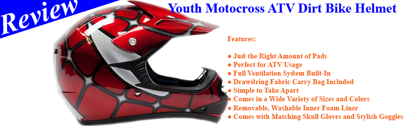 Youth Offroad Gear Motocross ATV Dirt Bike Motorcycle Helmet 