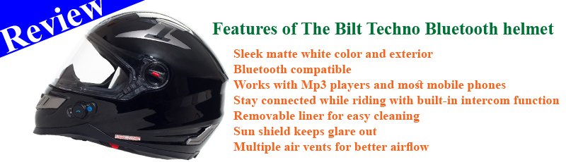 The Bilt Techno Bluetooth helmet Review